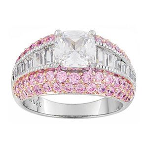 Pretty in Pink White Diamond ring